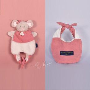 아뮤제떼 마우스 애착 가방 인형 어린이집 손가방 선물 프랑스