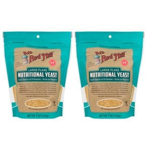 밥스레드밀 뉴트리셔널 이스트 플레이크 라지 142g 2팩 Nutritional Yeast Flake Large