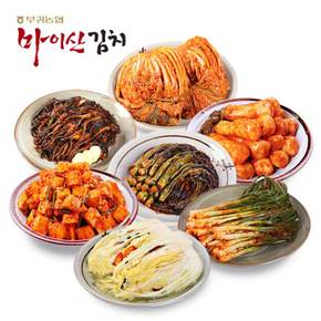 [한국농협김치] 전북 대표김치 마이산 소포장(1kg묶음) 김치 29선 모음전