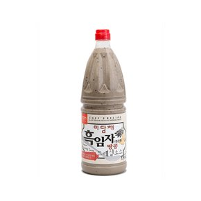 미담채 흑임자(검은깨) 땅콩 드레싱 소스 1.9kg x8개