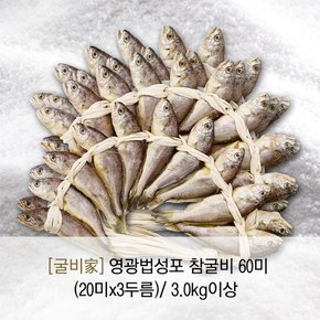 영광법성포 참굴비(냉동/국산)60미 3.0kg