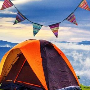 [에스이엔몰] 캠핑 텐트 낭만 감성 소품 인디언 가랜드 (S7151246)
