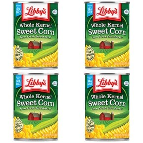 리비스 스위트콘 옥수수 Libbys Whole Kernel Sweet Corn 432g 4개