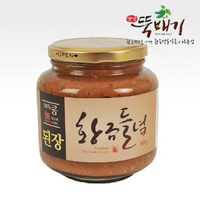 [옛맛뚝배기]황금들녘 된장 0.9kg(국내산)