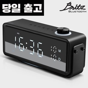 BZ-MX2700 휴대용 LED 무드등 시계 알람 블루투스 미니 스피커 라디오