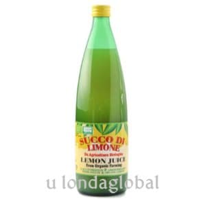 유로푸드 유기농 레몬 과일 주스 음료 1L 2개