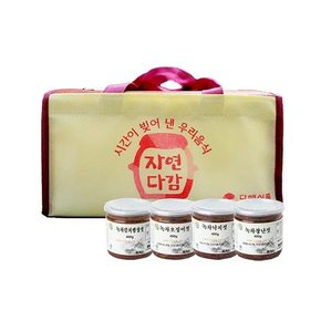 전통 젓갈 토굴숙성발효 녹차젓갈 선물세트(400gx4종)