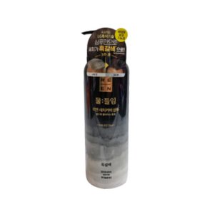 리엔 물들임 새치커버 샴푸 흑갈색 450ml