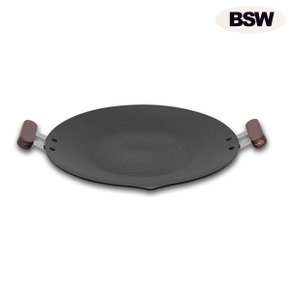 BSW IH 인덕션 무쇠 그리들 35cm / 클래식 그리들팬 석쇠 대형 불판 바베큐 캠핑 추천