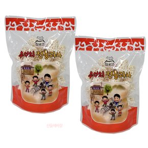 참곳간 뻥튀기 쌀가락 190g X 2 쌀과자 아기간식 쌀강정