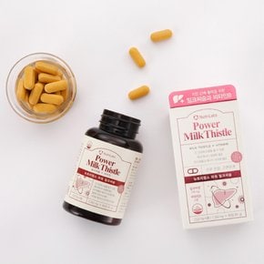 [뉴트리랩스] 파워 밀크씨슬 60정 2개월분 실리마린 비타민B 콤플렉스 간건강 간에 좋은 영양제