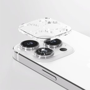 아이폰15 프로 / 15프로 맥스 풀커버 카메라 필름 액정보호 빛번짐방지 강화유리 호환