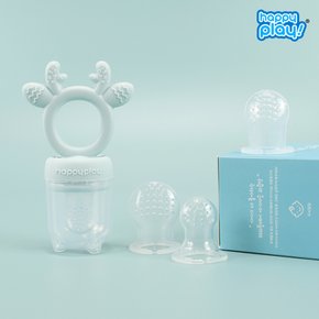 아기 육아용품 출산선물 실리콘 과일 과즙망 블루베리