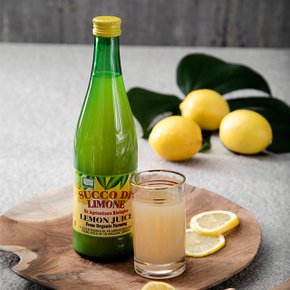 100% 유로푸드 유기농 레몬주스 500ml 레몬수