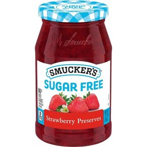 Smucker`s 딸기 무설탕 보존식품 - 12.75온스, 스머커스 건강식품