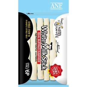 ANF CHEW 화이트 밀크스틱6P 강아지간식.에이엔에프