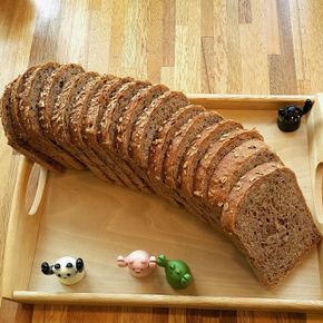 자연발효 통밀빵 뺑드상떼 통곡물 샌드위치식빵 900g