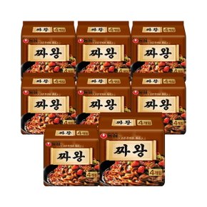 농심 짜왕 멀티팩(4봉지) x 8팩 / 봉지라면[무료배송]