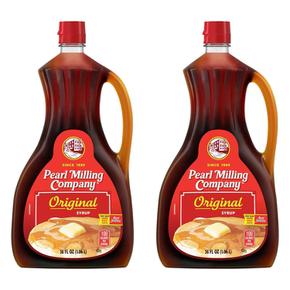 [해외직구] Pearl Milling Company 펄밀링컴퍼니 오리지널 팬케이크 시럽 1.06L 2팩