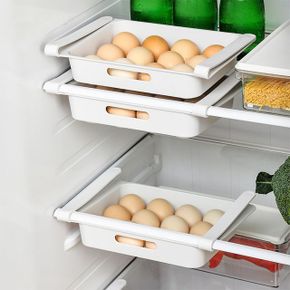 계란 보관함 냉장고정리 달걀 보관용기 서랍식 X ( 4매입 )