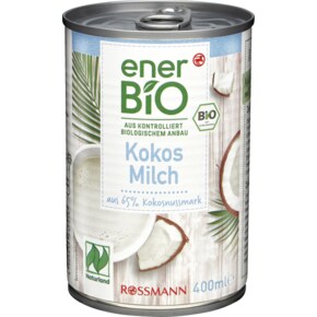 독일 로스만 enerBiO 에너바이오 코코넛 밀크 400ml