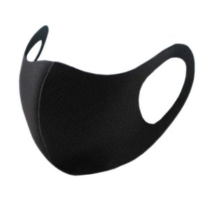 빨아쓰는 마스크 숨쉬기편한 마스크 스포츠 블랙대형 (W70776F)