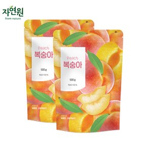 [자연원] 냉동 복숭아 500g x 2팩