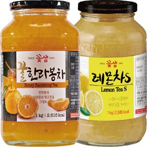 꽃샘 꿀한라봉차 1kg + 레몬차S 1kg