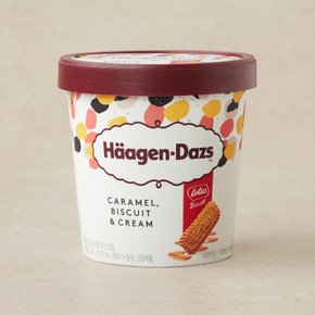 [하겐다즈] 캐러멜 비스킷 앤 크림 아이스크림 473ml