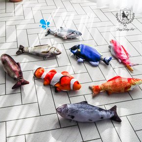 반려동물 움직이는 물고기장난감 파닥피쉬
