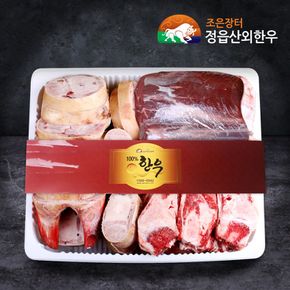 한우 우족선물세트 건강52호 우족2kg+잡뼈2kg+국거리200g