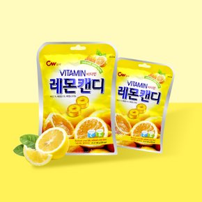 CW 청우 비타민 레몬 캔디 100g x 2개 /사탕 과일맛