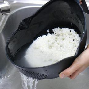 쌀세척볼 손잡이살씻는바가지 물버림채반 양재기 믹싱볼 과일 야채그릇 국산제품