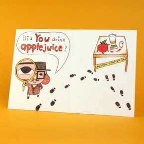 2in1card-Did you drink Apple