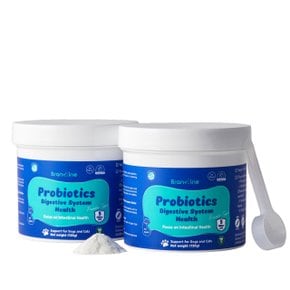 프로바이오틱스 파우더(최대 4개월분)X2통 강아지 고양이 면역력유산균 리얼비피더스 변비