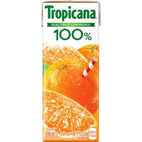 트로피카나 100% 오렌지 250ml×24개