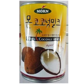 코코넛밀크(몬 400ml)X24 코코넛 통조림 가루제품 감