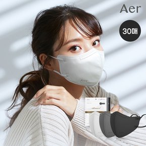 아에르 KF94 어드밴스드 마스크 30매입(3컬러)(S/M/L)