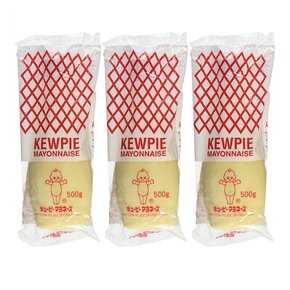 [해외직구]Kewpie Mayonaise 큐피 마요네즈 500g 3팩