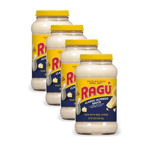 [해외직구] Ragu 라구 클래식 알프레도 위드 리얼 치즈 파스타 소스 453g 4팩