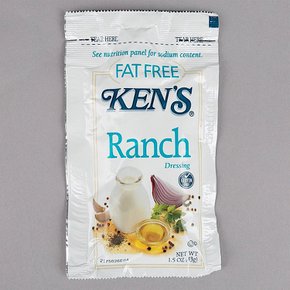 미국 켄즈푸드 랜치드레싱 컵 Kens Foods Fat Free Ranch Dressing 1.5oz 60개