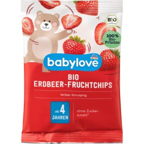 dm 베이비러브 babylove 친자연 딸기 과일 칩 12g (4세)