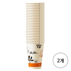 롯데 이라이프 종이컵 (340mlx25입)x2개