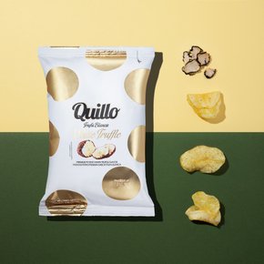 [Quillo]스페인 프리미엄 포테이토 칩 퀼로, 화이트 트러플 (130g, 1봉)