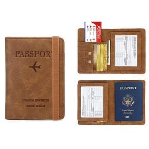 해외 여행 필수 RFID 해킹방지 여권 지갑 패스포트