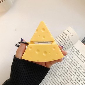 [호환용]치즈 조각 에어팟 케이스