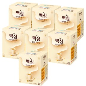 동서식품 맥심 화이트골드 280개 7박스 커피믹스 무지방우유함유 자일로스