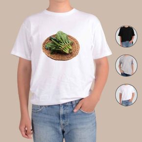 아토가토 시금치 야채 채소종류 먹거리 티셔츠 2