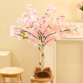 인조나무 조화나무 인테리어조화 조화나무 구름벚꽃나무 100cm[무료배송]