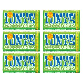 Tony`s 토니스 쇼콜라니 다크아몬드 씨솔트 초콜릿 180g 6개